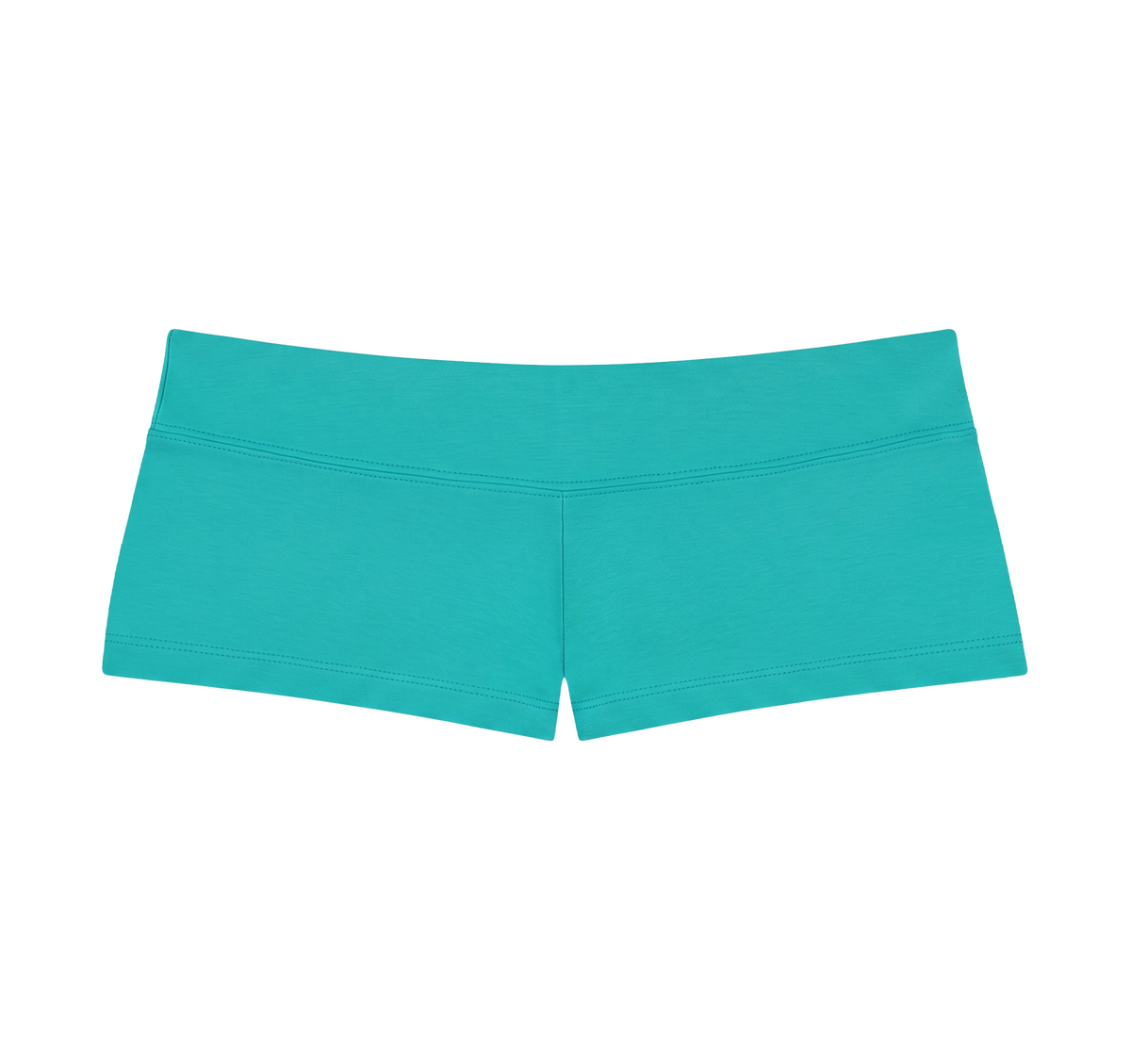 Teal Micro Shorts