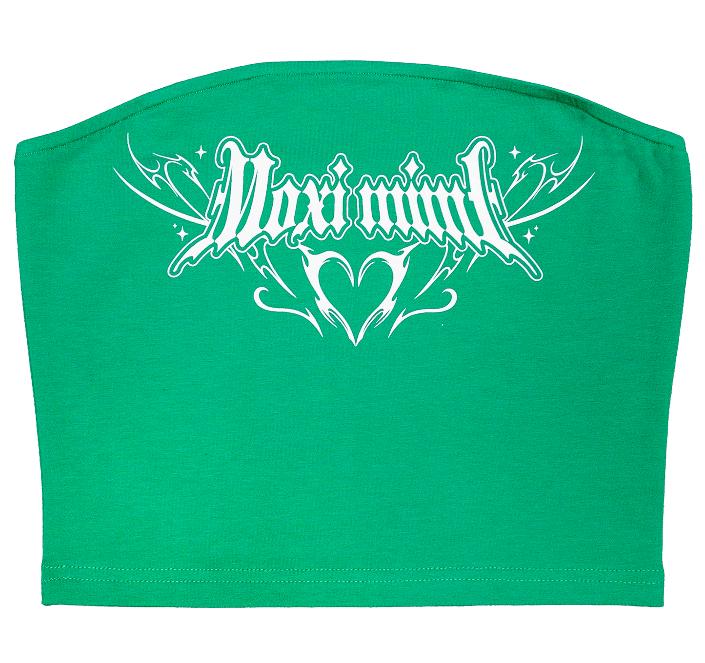 Moxi Mimi Tramp Stamp Tube Top in Green