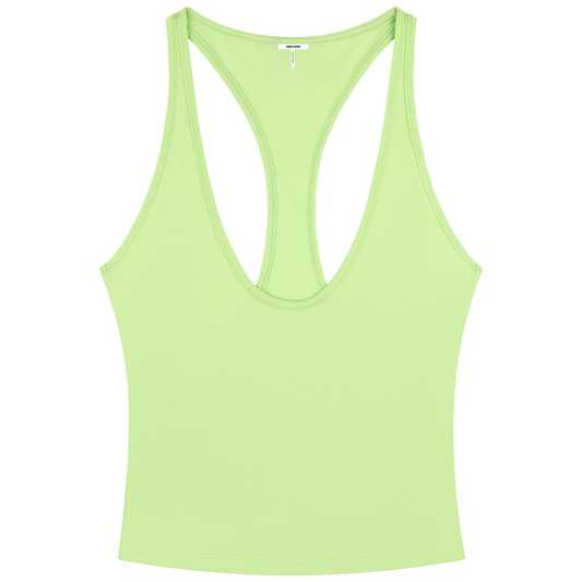 Lime Racer Tank Top