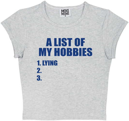 A List of My Hobbies