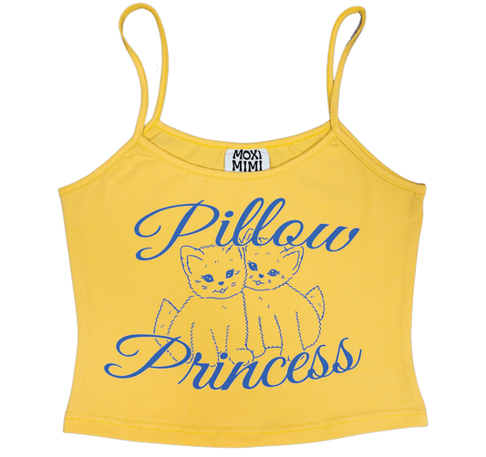 Pillow Princess Tank Top in Yellow