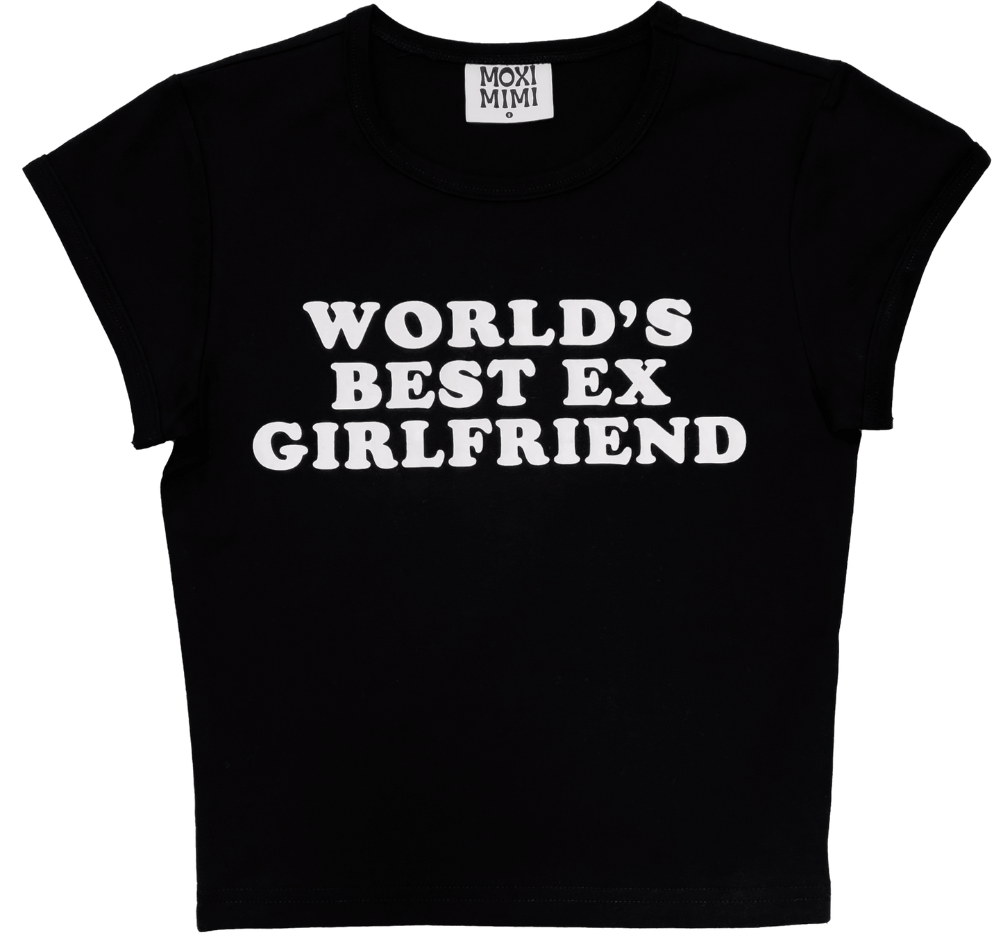 World's Best Ex-Girlfriend Baby Tee in Black