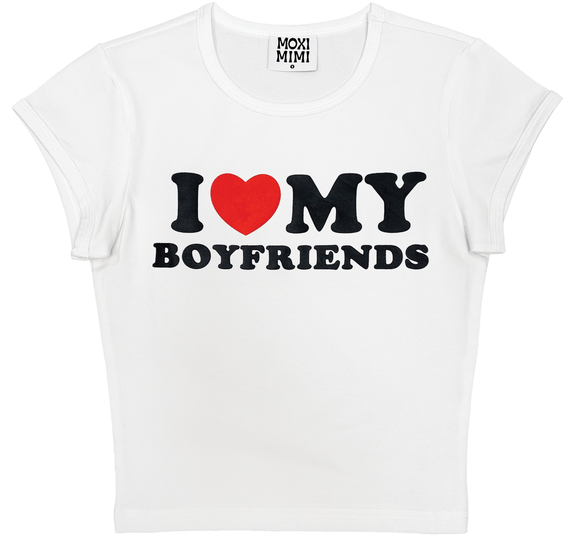 I Love My Boyfriends Baby Tee